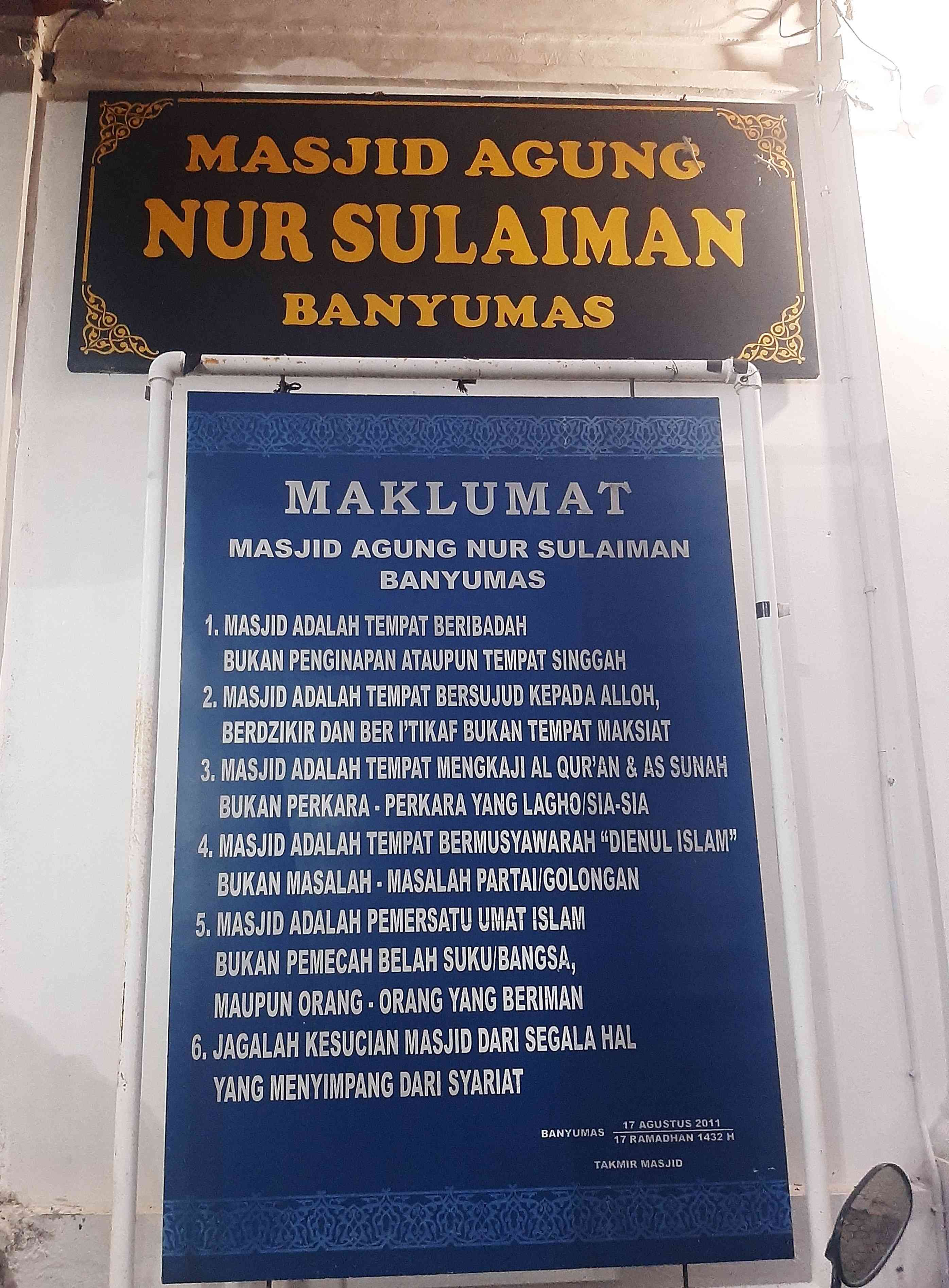 Kajian Sore Menjelang Buka Puasa di Masjid Nur Sulaiman