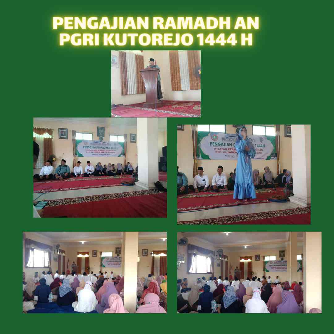 PGRI Kutorejo Gelar Pengajian Ramadhan 1444 H