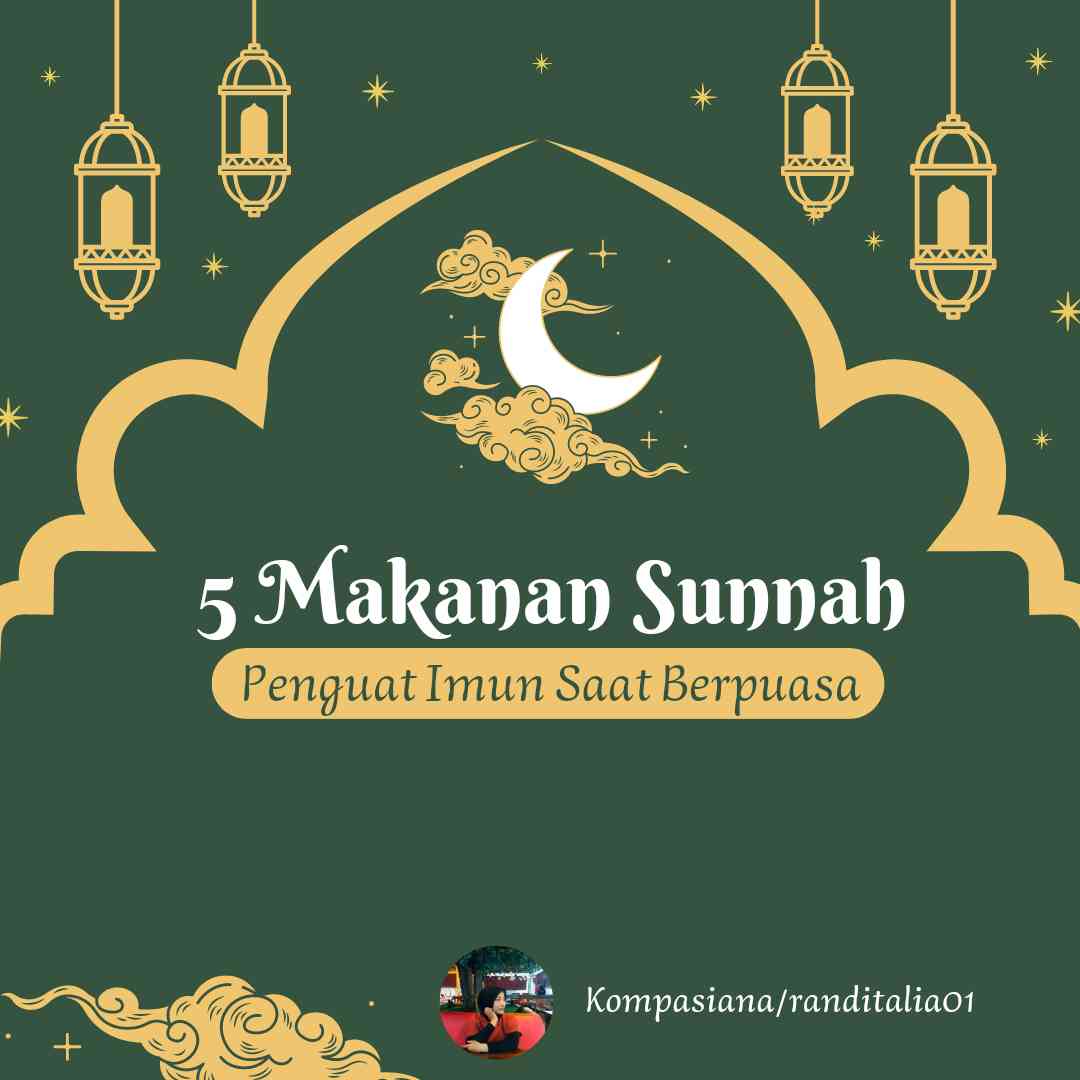 Inilah 5 Makanan Sunnah Penguat Imun Saat Berpuasa