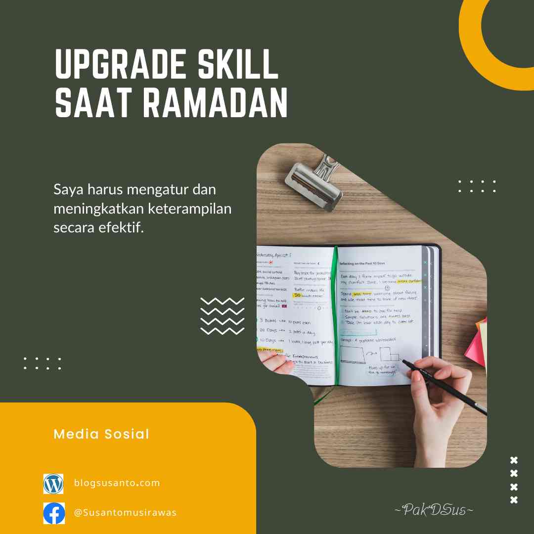 Upgrade Skill Saat Ramadan, Bisa!