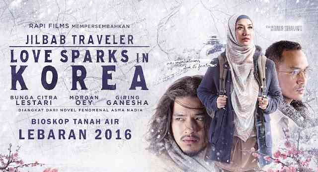 Review Film Jilbab Traveler: Love Story Sparks in Korea