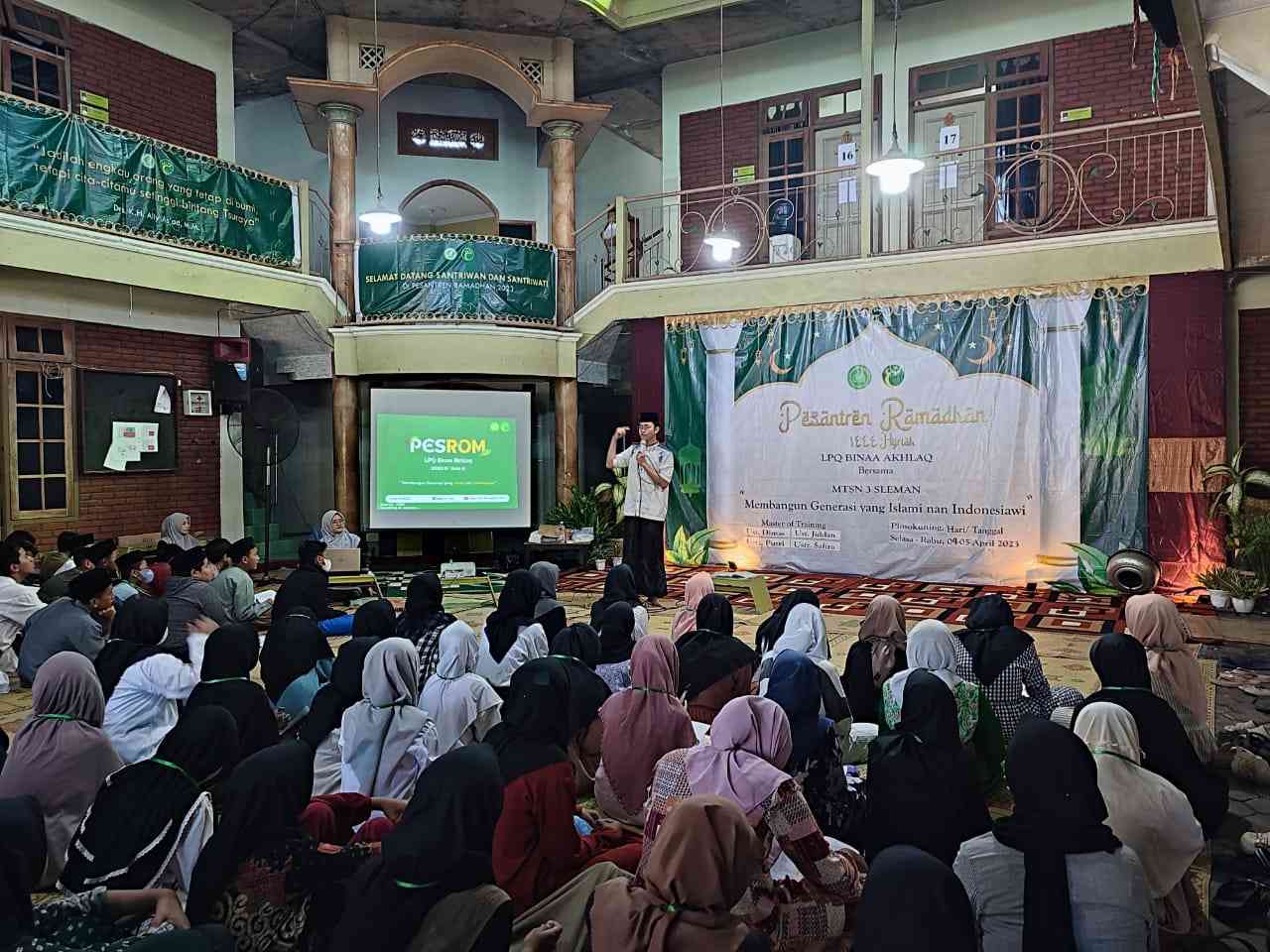 Semarakkan Ramadan, Siswa MTsN 3 Sleman Antusias Ikuti Pesantren Ramadan