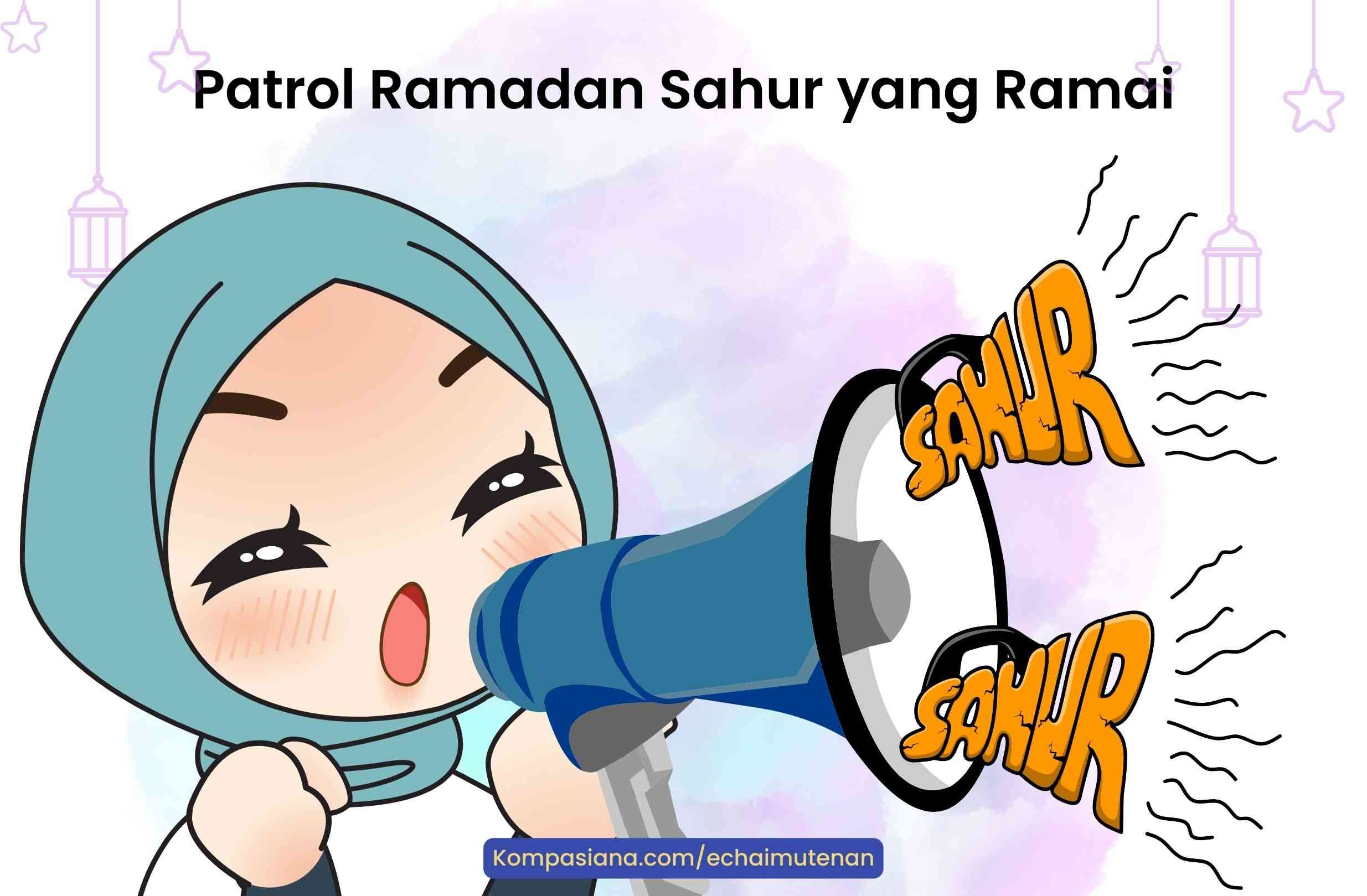 Patrol Sahur Ramadan yang Ramai dan Kekinian