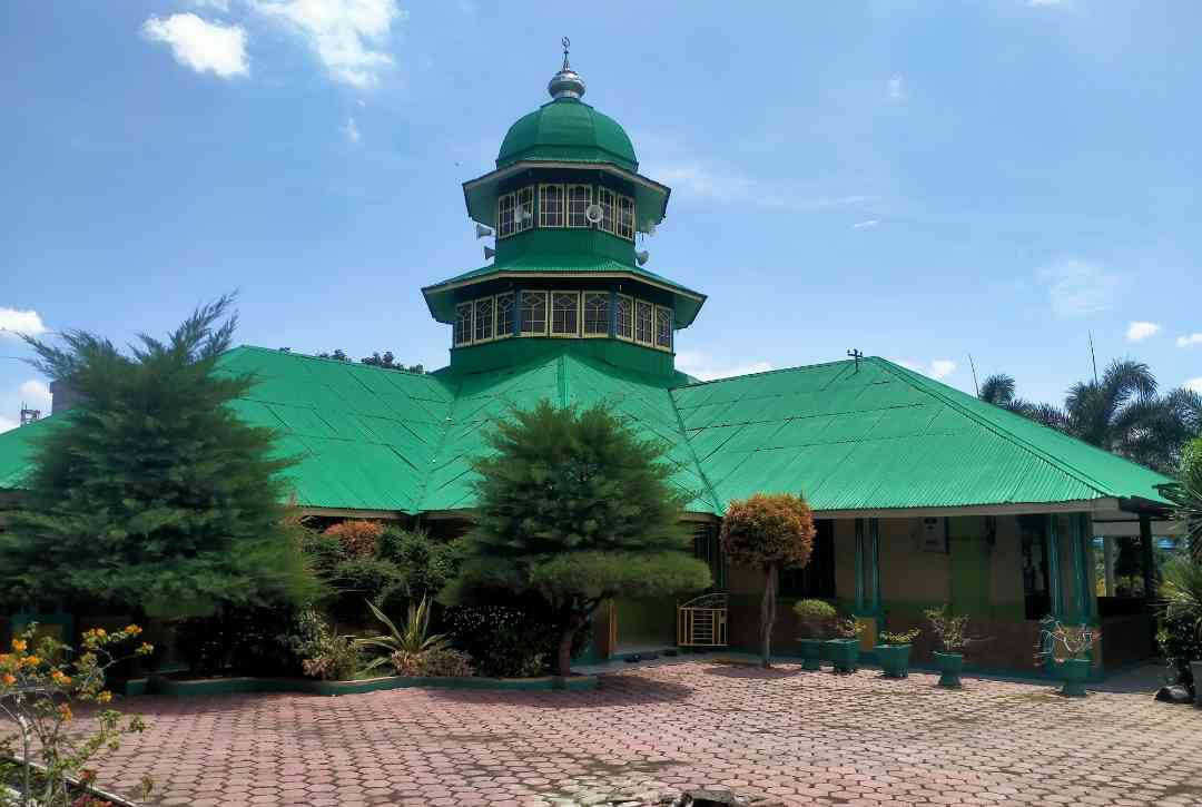 Masjid Raya Kotapinang Cagar Budaya Warisan Kesultanan Kotapinang