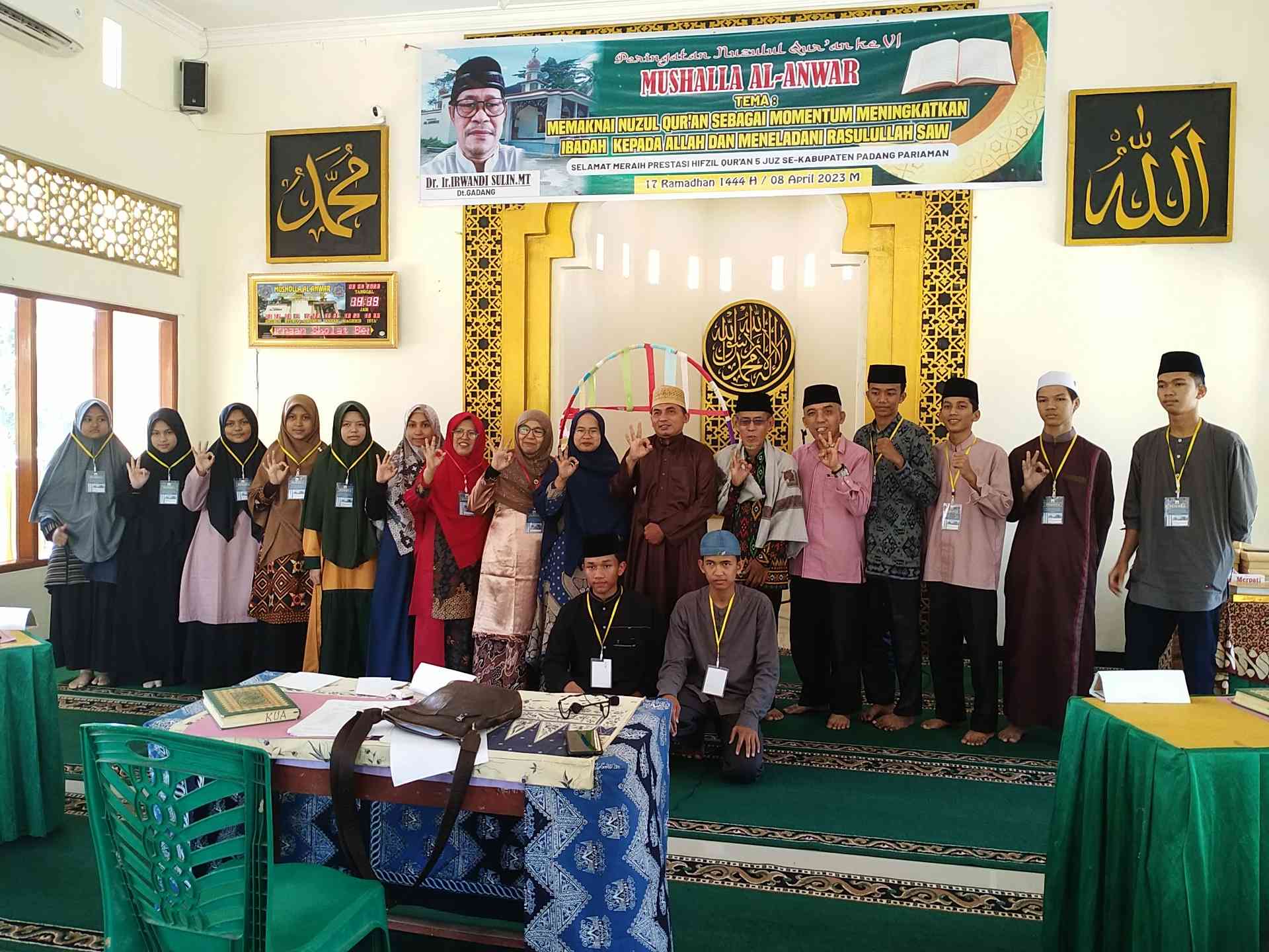 Peringatan Nuzul Quran dengan Lomba Hifzil 5 Juz, Tradisi Ramadan di Mushalla Al Anwar