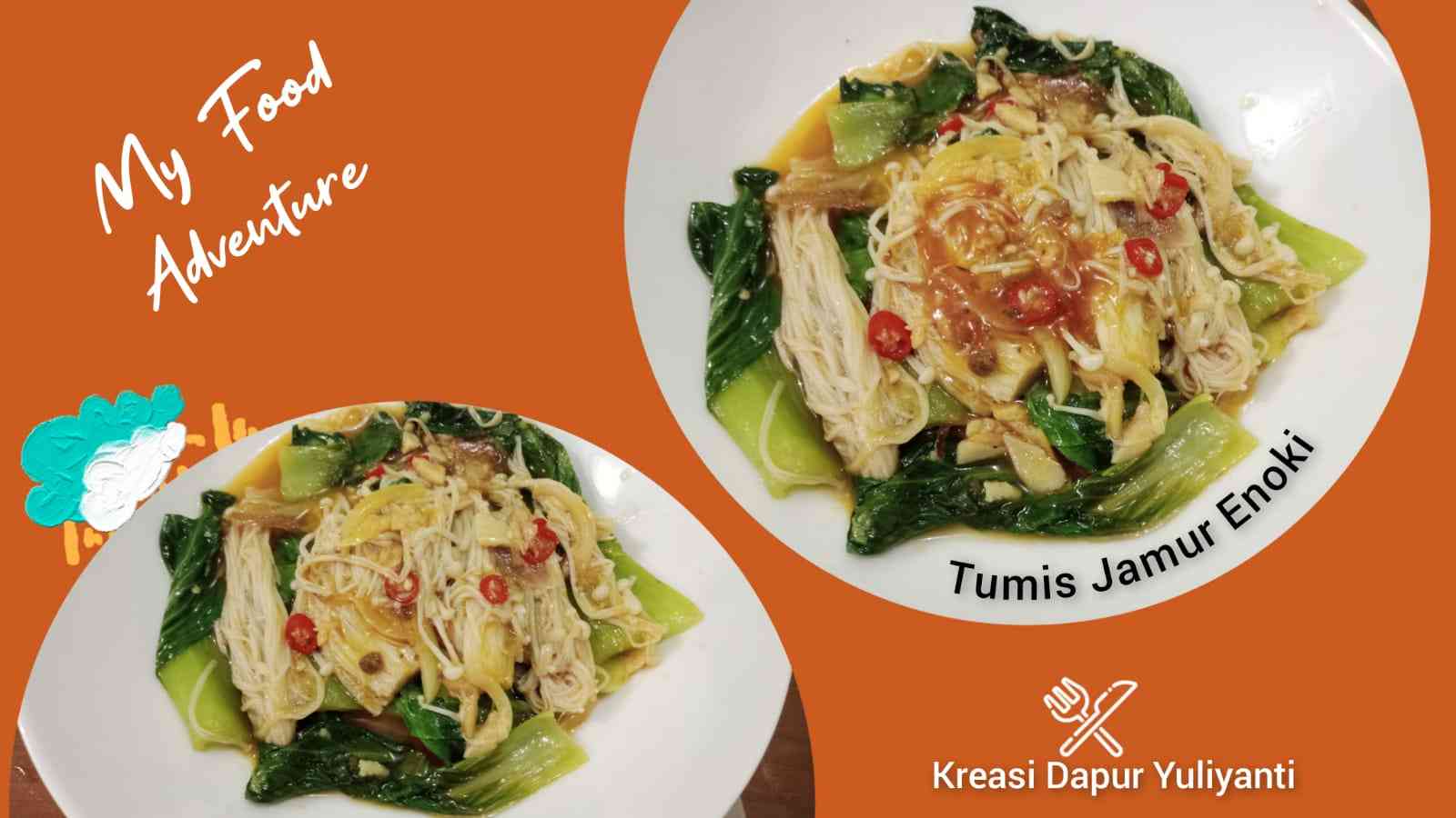 Tumis Jamur Enoki Balur Saus Delmonte