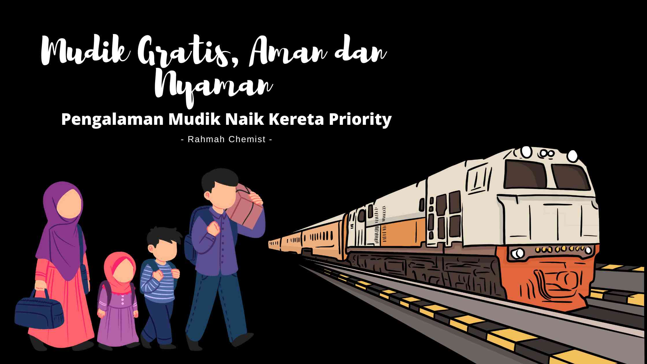 Kenangan Mudik Gratis Naik Kereta