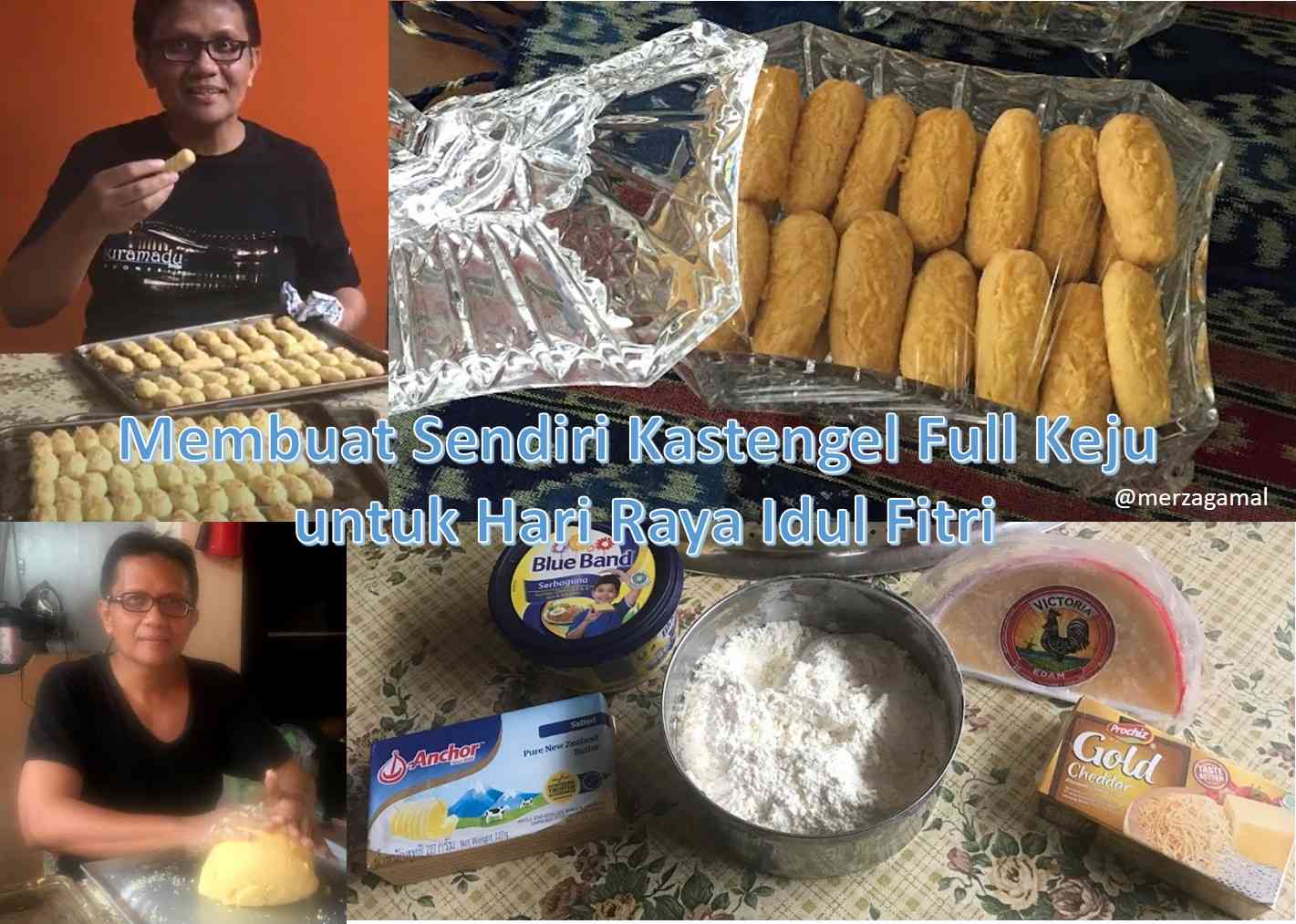 Membuat Sendiri Kastengel Full Keju untuk Hari Raya Idul Fitri