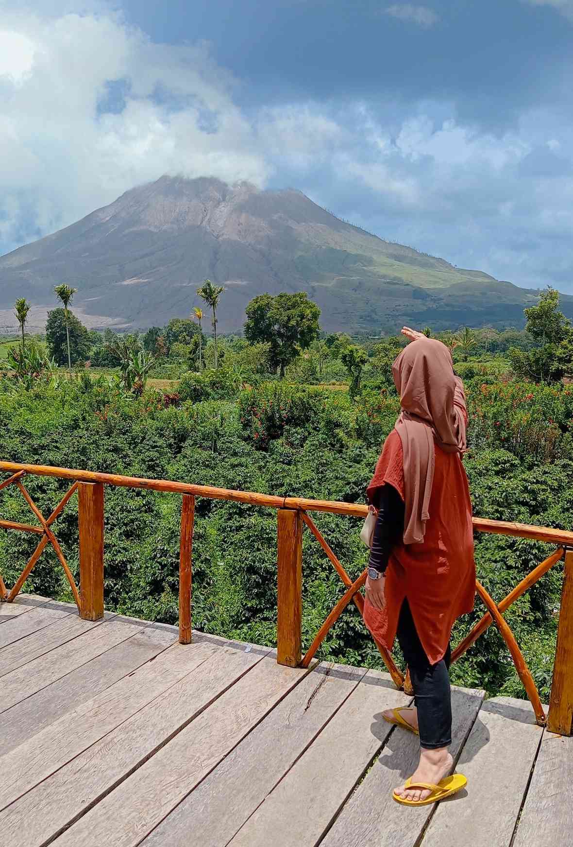 Lau Kawar, Menawarkan Keindahan dan Edukasi Mitigasi Bencana di Kaki Gunung Sinabung