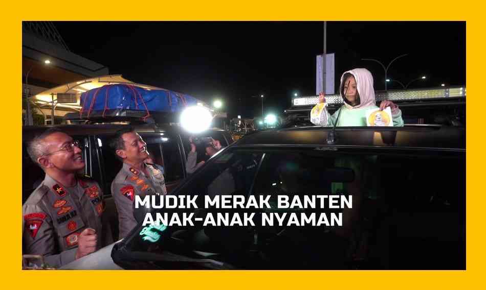 Mudik Merak Banten, Anak-anak Nyaman Keluarga Besar Happy