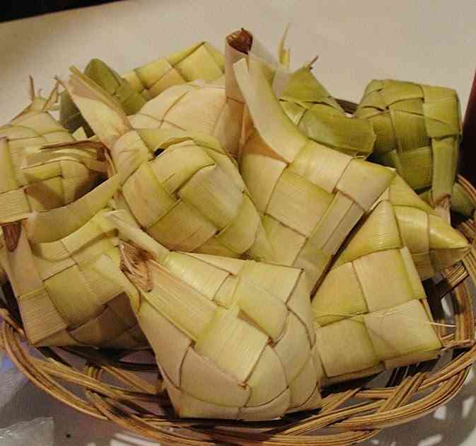 Trik Membuat Ketupat Lebaran Idul Fitri Ala Kampung