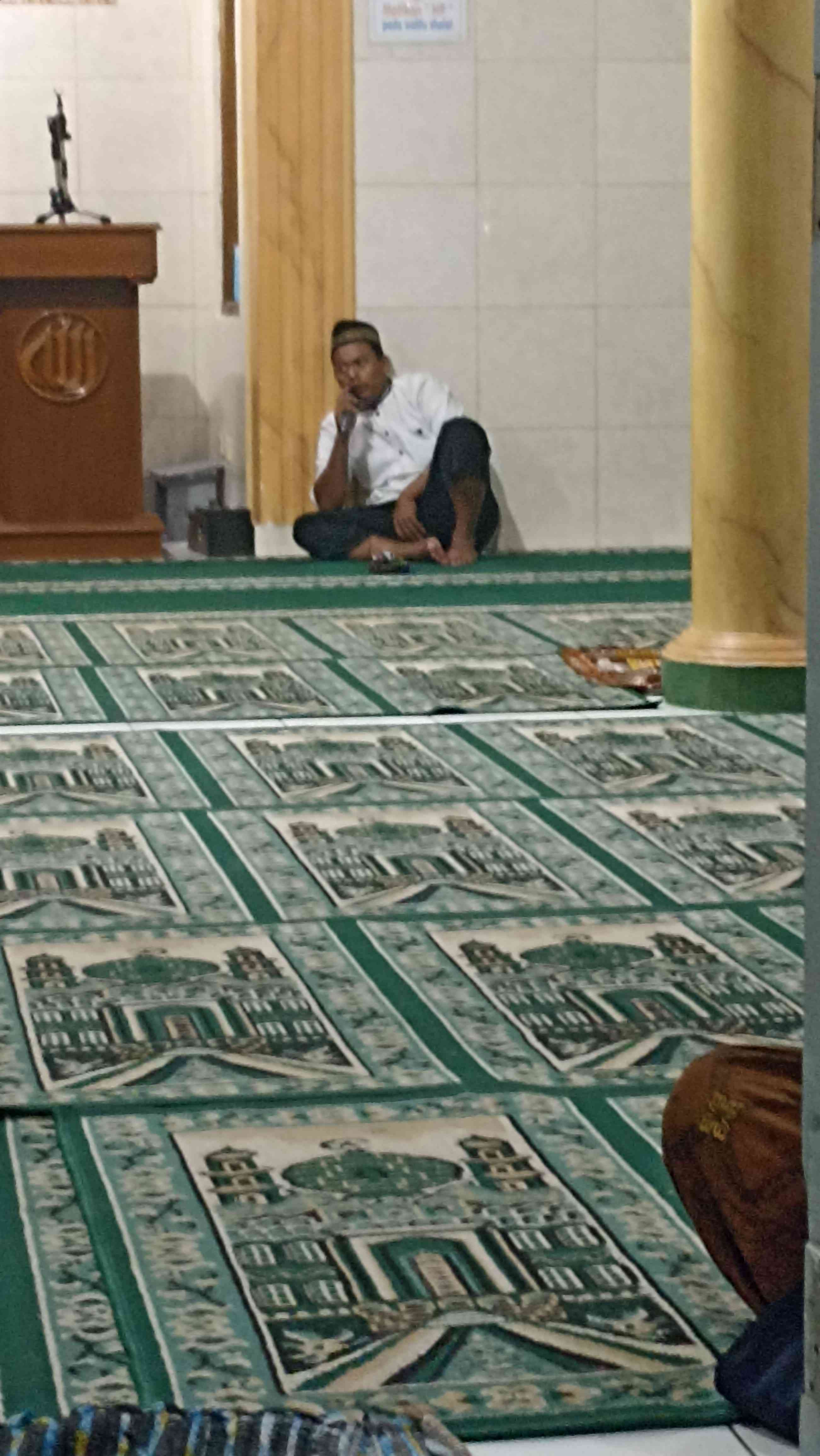 Ramainya Takbiran di Masjid Kampung