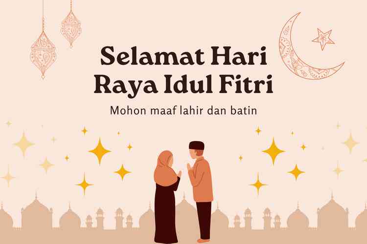 Selamat Hari Raya Idul Fitri, Mohon Maaf Lahir Bathin