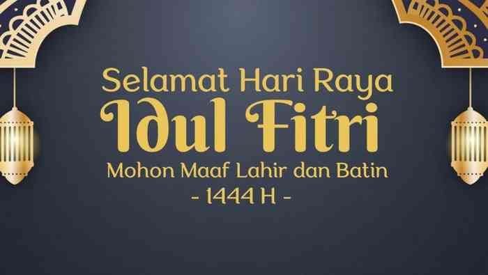 Apakah Kamu Masih Salah Menulis Selamat Hari Raya Idul Fitri?