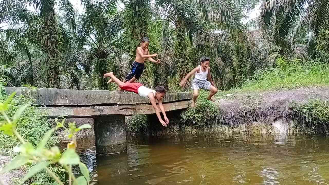 Berenang di Alam Negeri Seribu Suluk, Ajarkan Anak-anak Bebas Berekspresi