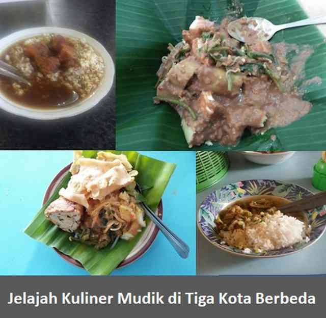 Jelajah Kuliner Mudik di Tiga Kota Berbeda