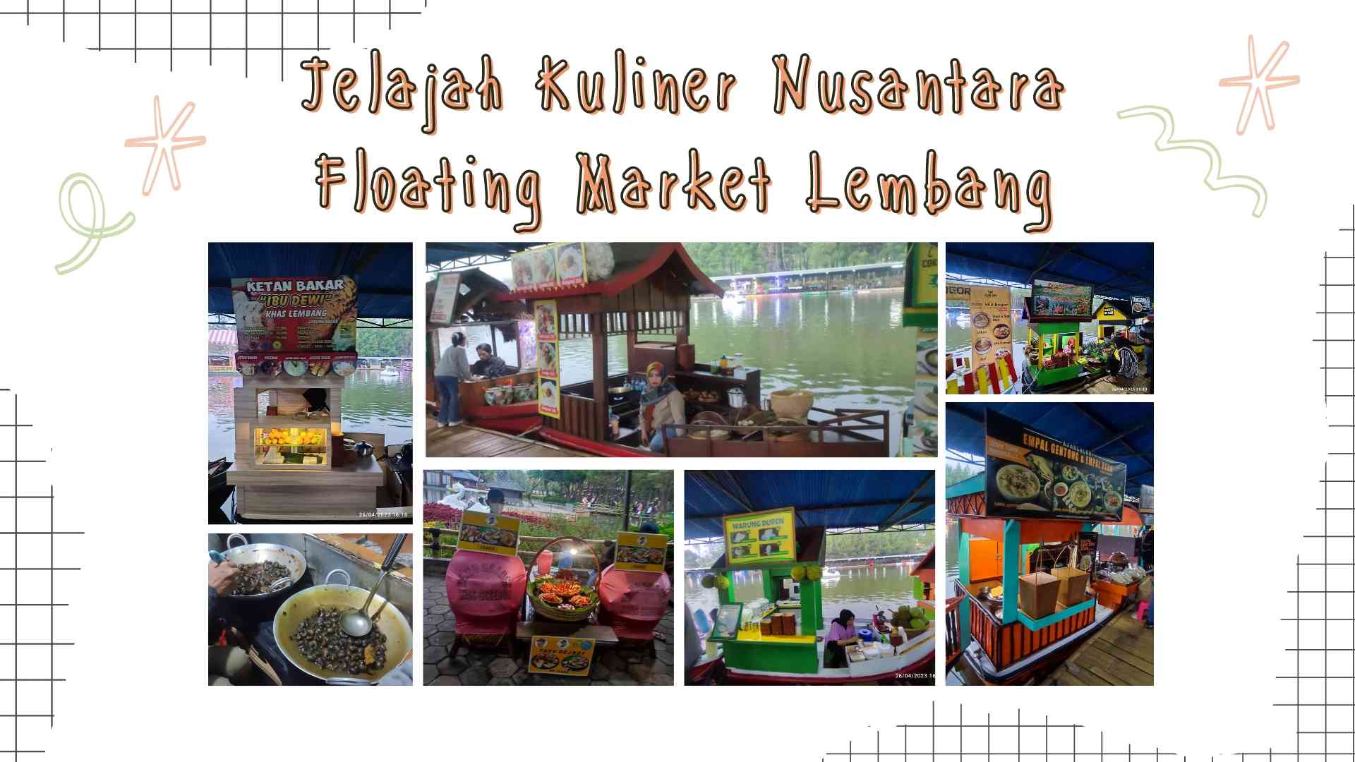 Jelajah Kuliner Nusantara: Floating Market Lembang