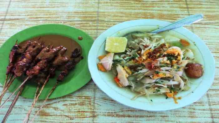 Soto dan Sate, Kuliner Nusantara nan Melegenda