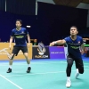 Ganda Putra Indonesia Mendominasi Perempat Final Badminton Asia Championships 2023