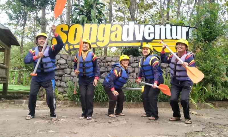 Songa Rafting Adventure Destinasi Wisata Bagi yang Benyali