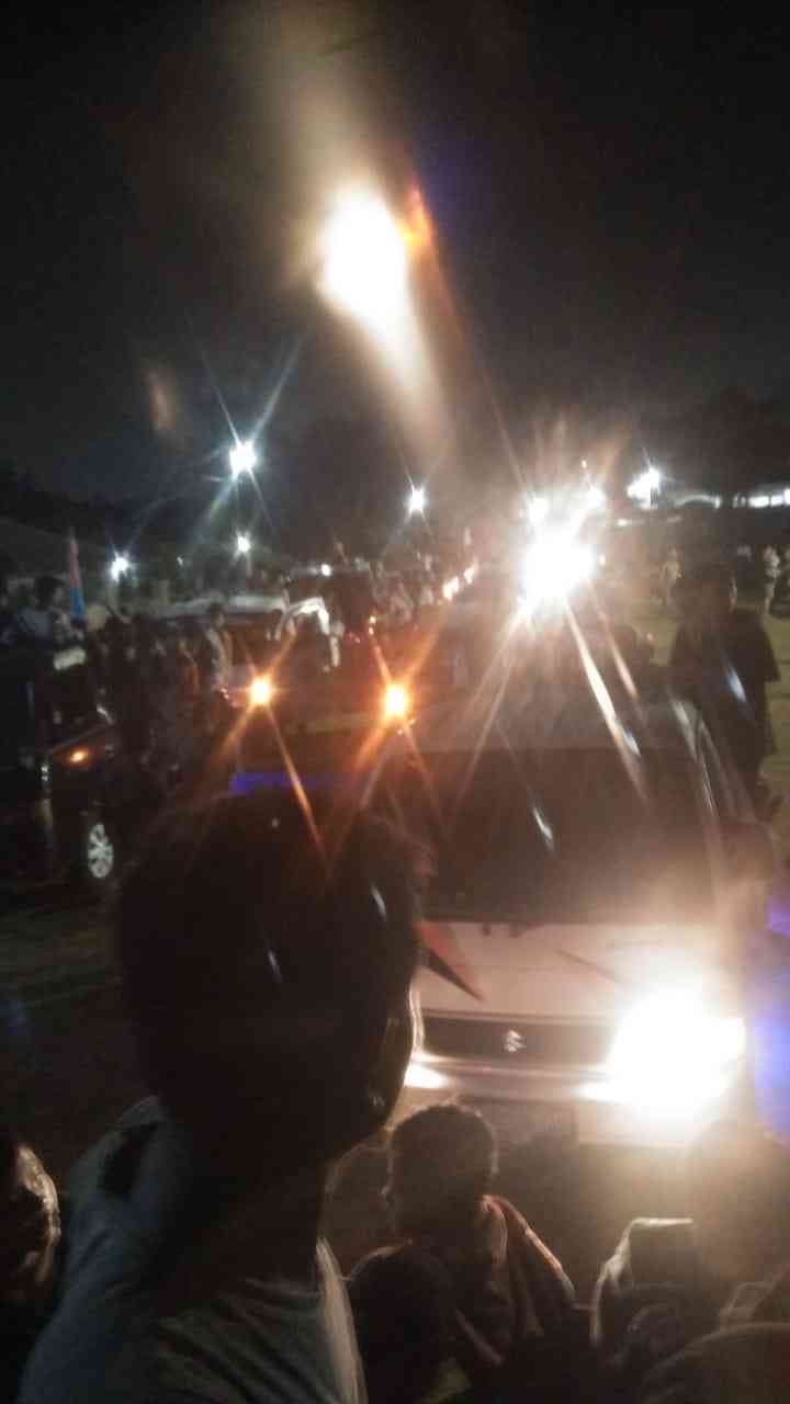 Pawai Mobil Pick Up Ramaikan Takbiran Idul Fitri 1444 H di Labuhan Dalam