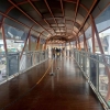 Skywalk Velbak  Membuat Mudah Penumpang Bus Trans Jakarta Naik KRL
