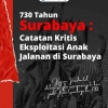 730 Tahun Surabaya: Catatan Kritis Eksploitasi Anak Jalanan di Surabaya