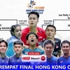 Peluang Juara! Jadwal dan Drawing Lengkap 7 Wakil Indonesia di Babak Perempat Final Hongkong Open 2023 (15/9)