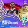 Indonesia Raih Emas Pertama, Peringkat di Klasemen Medali Asian Games 2022 Naik!