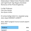Prabowo yang Berharap Mandat Langit
