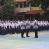 Beginilah Peringatan Hari Guru Nasional, HUT PGRI ke-78, HUT KORPRI ke-52 di SMP Negeri 8 Surakarta