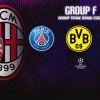 (Prediksi) Grup Neraka Liga Champions Matchday 5: AC Milan vs Dortmund, PSG vs Newcastle