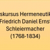 Hermeneutika Schleiermacher (1)