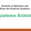 Diskursus Episteme Aristotle (4)