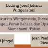 Wittgenstein, Ricoeur, Jungel: Peranan Bahasa, dan Pemahaman Tuhan