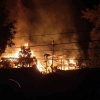 Kebakaran di Kampung Palete Lolu - Sumba Barat - NTT