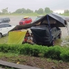 Happy Camp CVI Jatim di Bumi Perkemahan Kandangan Disambut Hujan Lebat