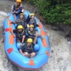 Sensasi Body Rafting di Sungai Palayangan Situ Cileunca