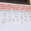 Membangun Sekolah Aman, Nyaman, dan Toleran SMP N 8 Tegal Mengadakan Deklarasi Stop Bullying