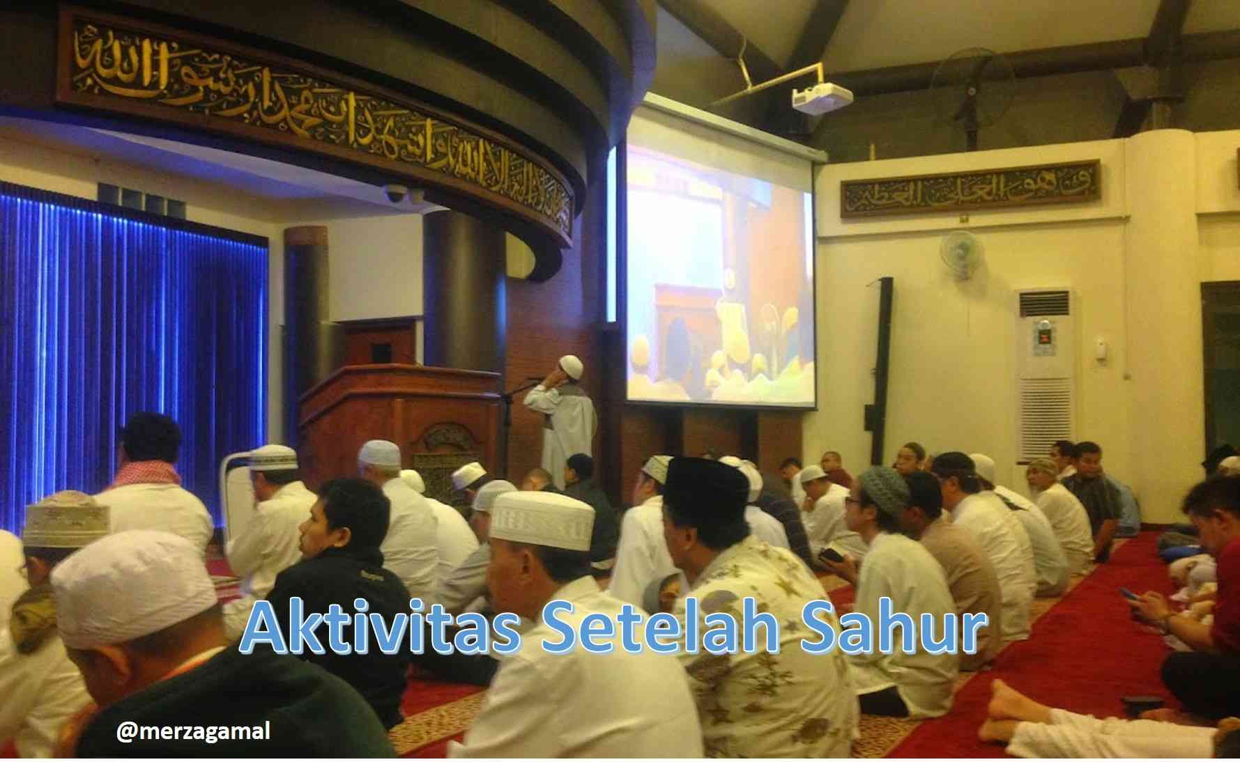 Aktivitas Setelah Sahur dalam Menyongsong Hari untuk Menjadi Mukmin Sejati