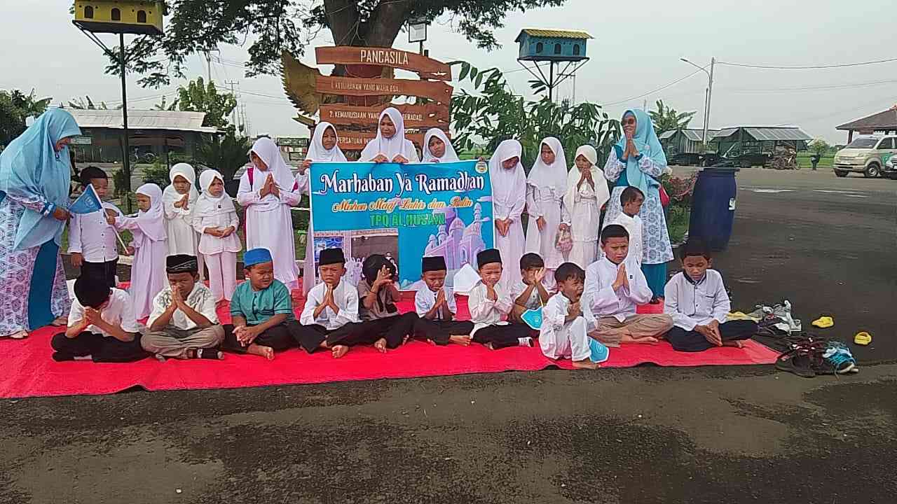 "Dongeng Bukber" Bersama Bocah Ngaji masjid Al Husain