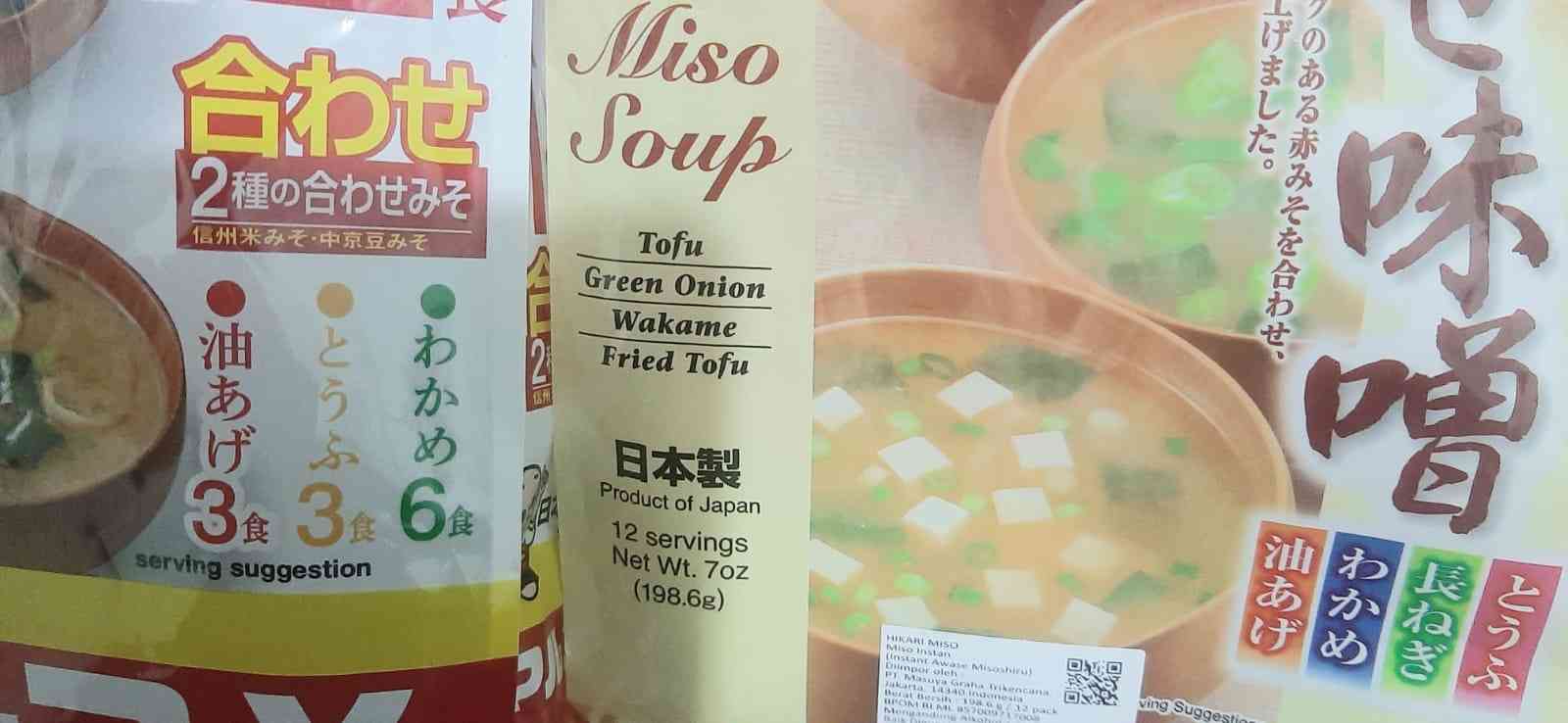 Kombinasi Miso Soup dan Alpulkat, Makanan Kaya Serat untuk Sahur