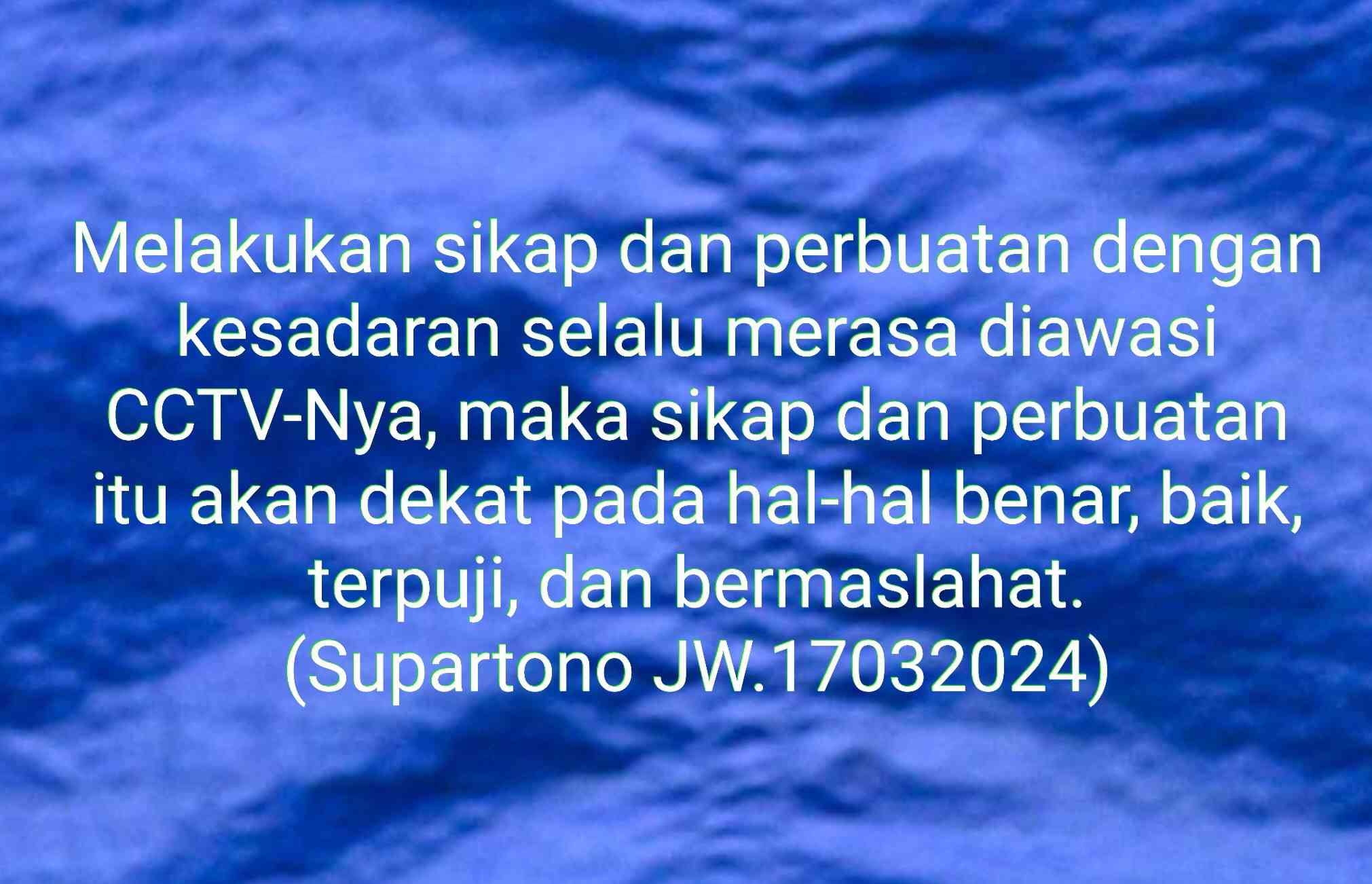 1445 H (7)  Selalu Merasa Diawasi Allah