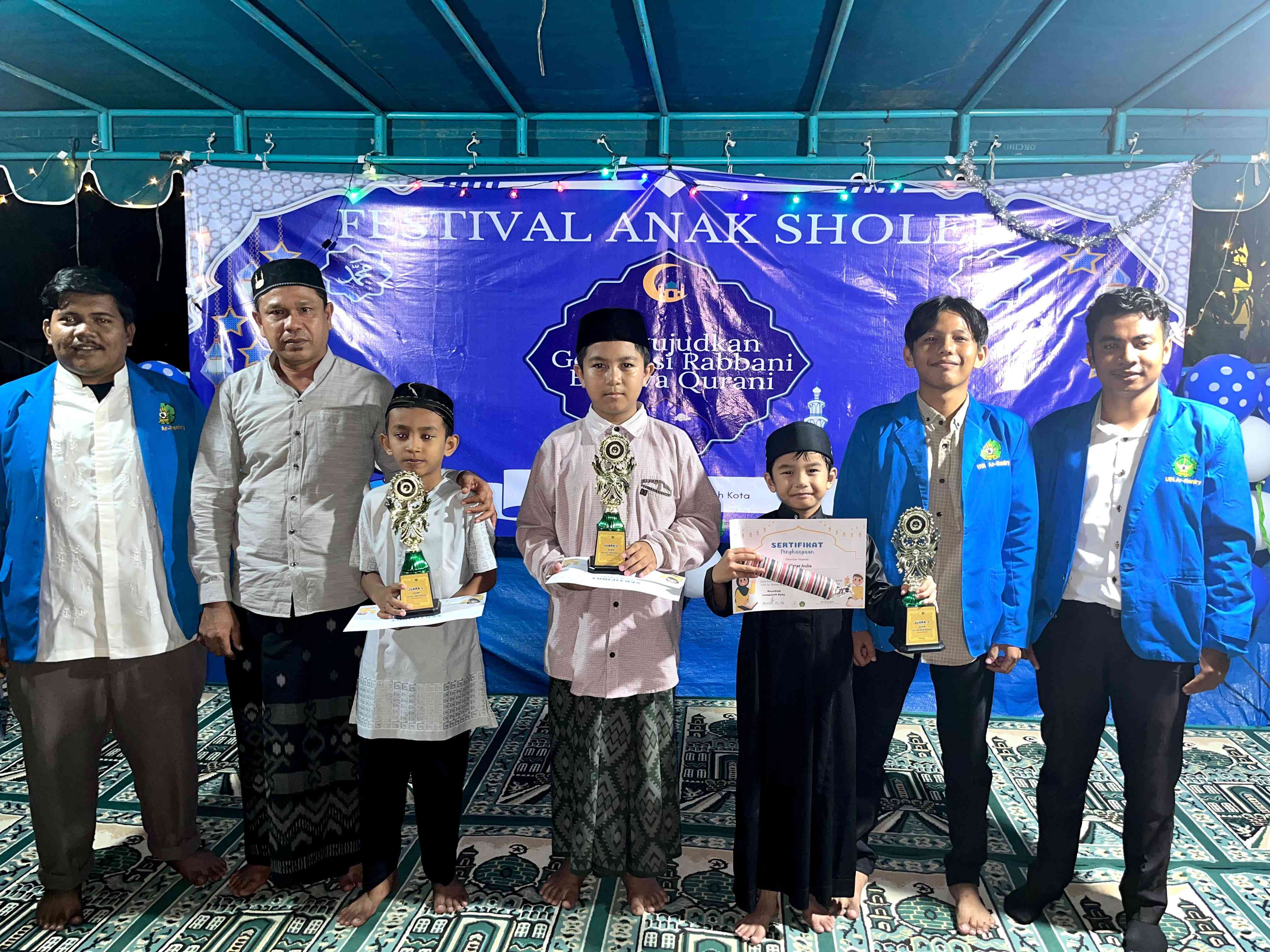 Mahasiswa KPM UIN Ar-Raniry Meriahkan Ramadan dengan Berbagai Lomba di Festival Anak Sholeh 2024