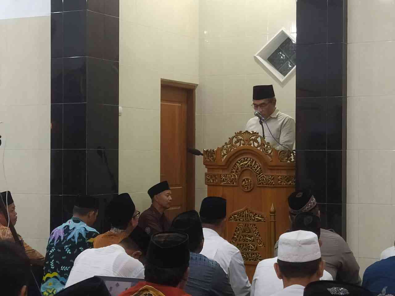 Safari Tarawih Ramadan Bupati Bantul di Masjid Jendral Sudirman, Payaman Utara, Imogiri: Pentingnya Keseimbangan Habluminallah dan Habluminannas