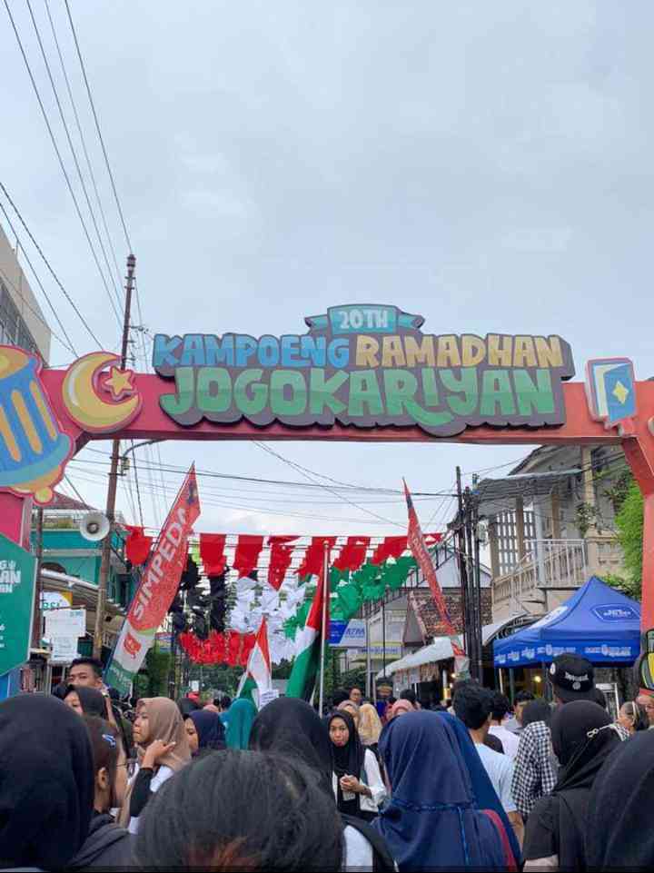 Lebih dari 100 Pedagang UMKM Gemparkan Kampung Ramadhan Jogokariyan