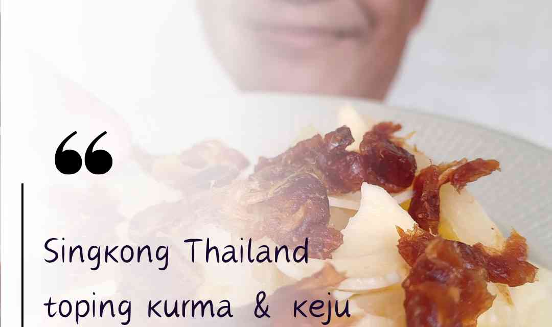 Singkong Thailand Toping Kurma yang Yummy