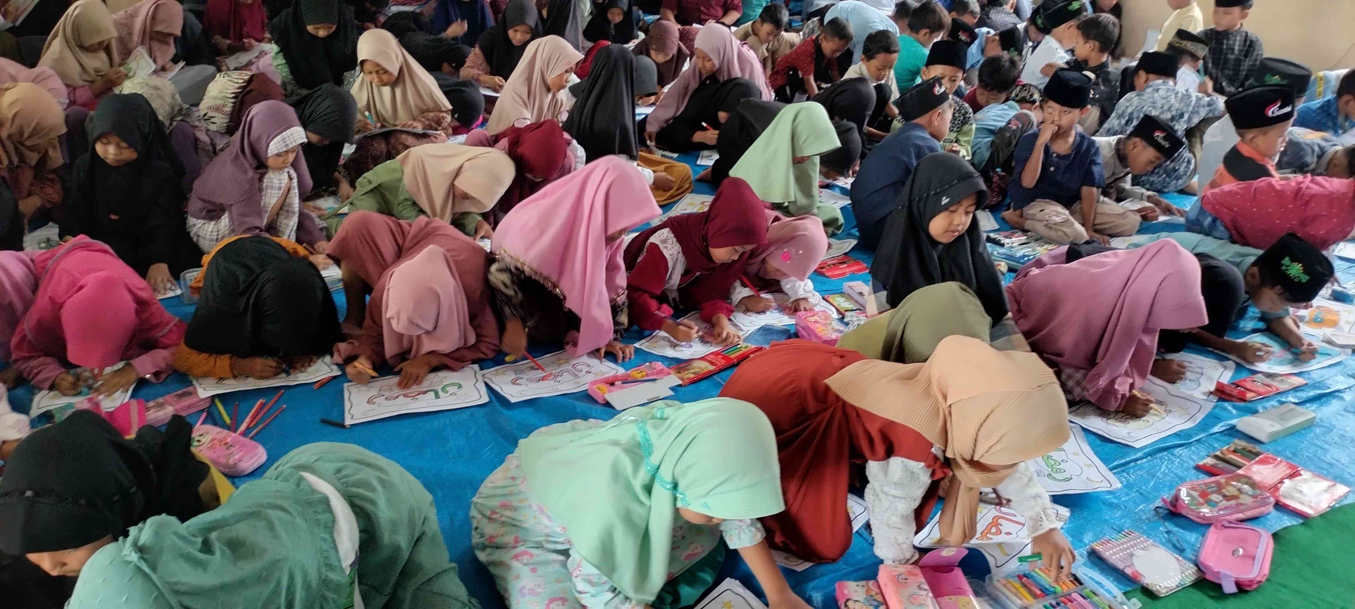 Bikin Haru, Doa Axcel dalam Pesantren Ramadan SDN 1 Truwolu