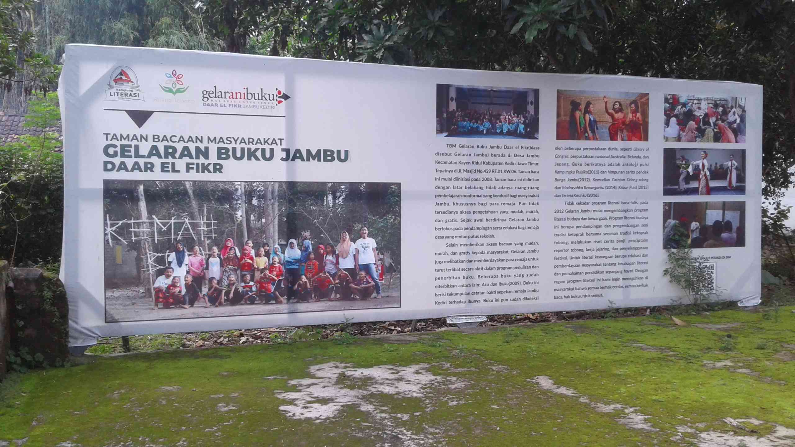 Saat Ngabuburit, Mampir TBM Jambu, Anak Desa Jambu Bikin Buku, Keren