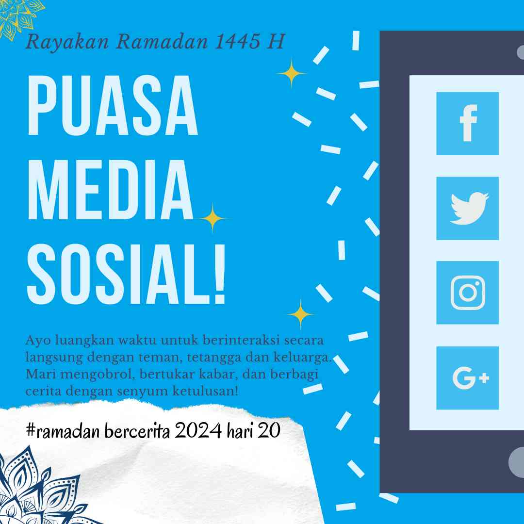 Rayakan Ramadan dengan Puasa Media Sosial